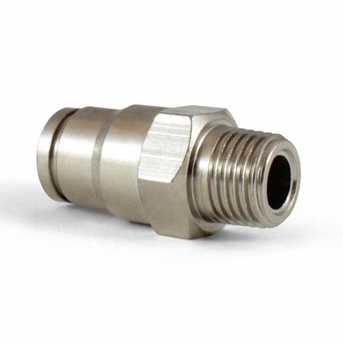 Соединитель начальный с 1/4 на цангу для шланга 3/8 (пуш-лок)